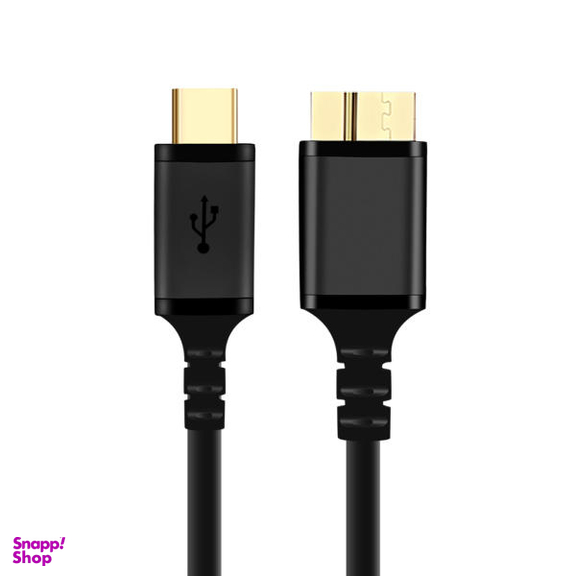 کابل تبدیل USB-C به microB کی نت پلاس مدل KP-C2008 طول 0.6متر