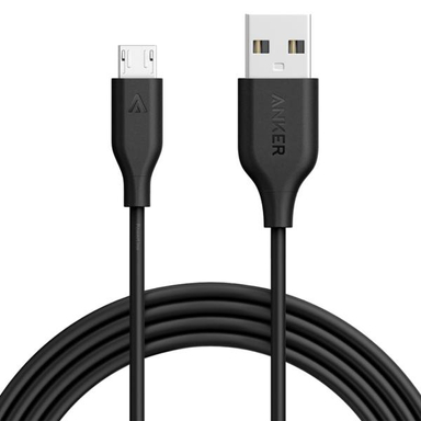 کابل تبدیل USB به microUSB انکر (Anker) مدل A8133 PowerLine طول 1.8 متر
