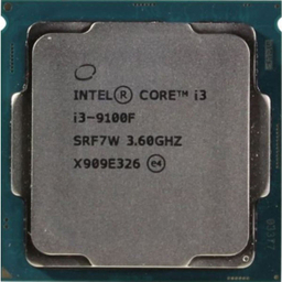 پردازنده مرکزی اینتل سری Coffee Lake مدل Core i3-9100F Tray
