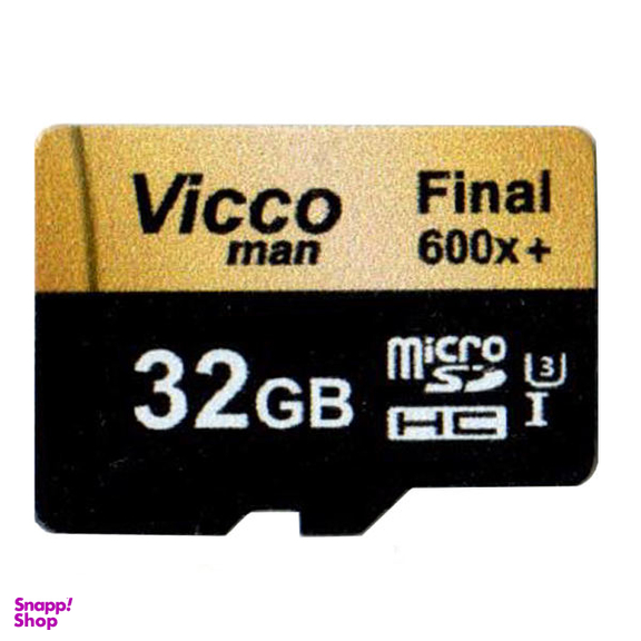 کارت حافظه microSDHC ویکومن مدل Extra 600X کلاس 10 استاندارد UHS-I U3 سرعت 90MBps ظرفیت 32 گیگابایت