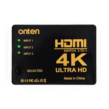 سوییچ 3 به 1 HDMI اونتن مدل OTN-7593