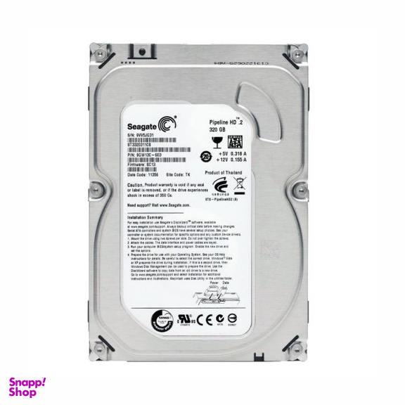هارد دیسک اینترنال سیگیت مدل ST3320311CS ظرفیت 320 گیگابایت
