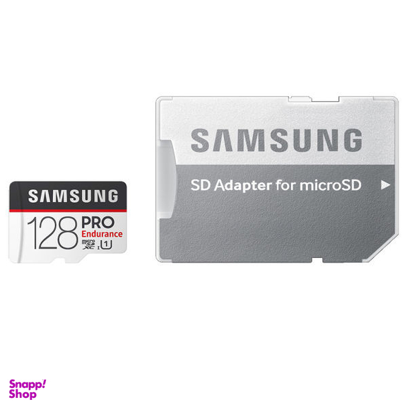 کارت حافظه microSDXC سامسونگ مدل PRO Endurance کلاس 10 استاندارد UHS-I U1 سرعت 80MBps ظرفیت 128 گیگبه همراه آداپتور SD