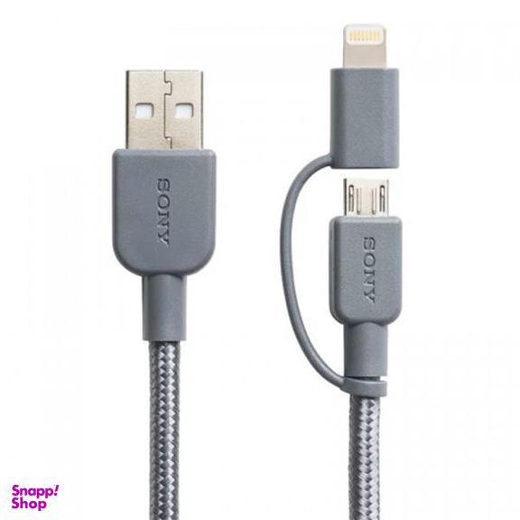 کابل تبدیل USB به microUSB لایتنینگ سونی مدل CP-ABLP150 طول 1.5 متر