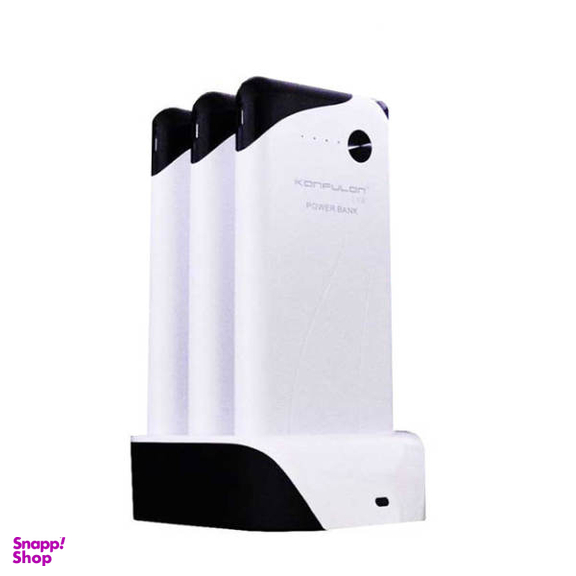 شارژر همراه کانفلون مدل PS-01 ظرفیت 30000 میلی آمپر ساعت بسته سه عددی