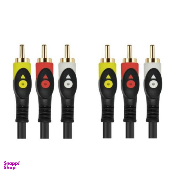 کابل تبدیل 3 به 3 RCA تسکو مدل TC 13 طول 1.5 متر