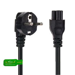 کابل برق سه پین منبع تغذیه لپ تاپ ونوس مدل V209 طول 1.5 متر غیر اصل