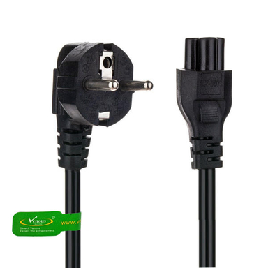 کابل برق سه پین منبع تغذیه لپ تاپ ونوس مدل V209 طول 1.5 متر غیر اصل