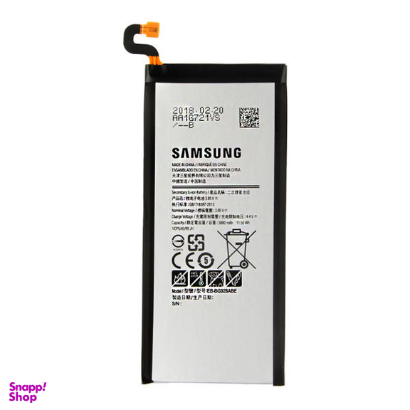 باتری موبایل مدل EB-BG928ABE ظرفیت 3000 میلی آمپر برای گوشی سامسونگ Galaxy S6 edge Plus