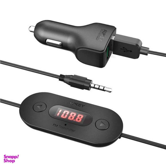 شارژر فندکی آکی مدل BT-F2 همراه FM Transmitter