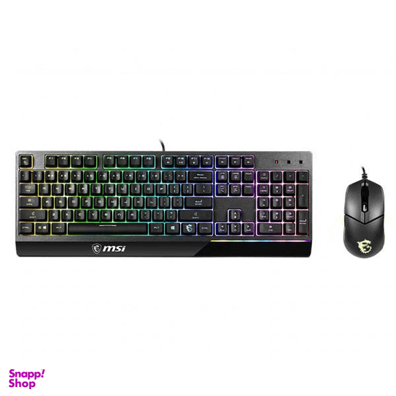 کیبورد و ماوس مخصوص بازی ام اس آی مدل Vigor GK30 Combo