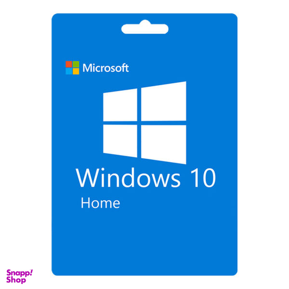 گیفت کارت فعالسازی نرم افزار ویندوز 10 نسخه Home تک کاربره مدل WH01