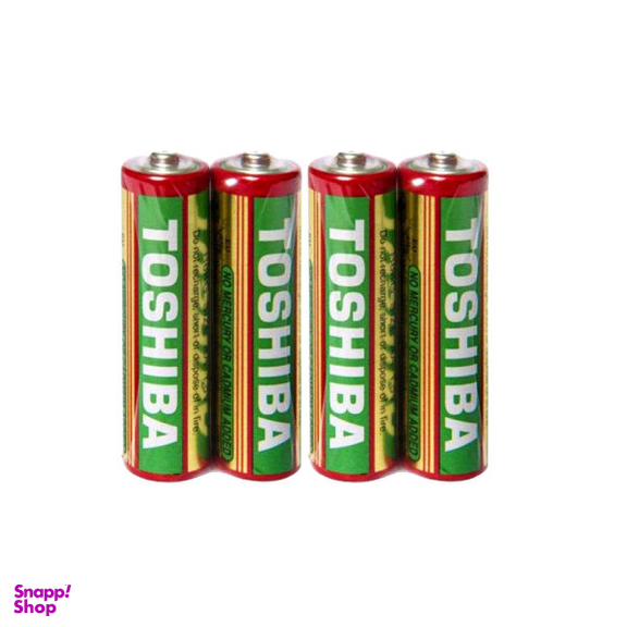 باتری نیم قلمی توشیبا (Toshiba) مدل Heavy Duty NG4 بسته 4 عددی