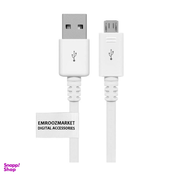 کابل تبدیل USB به microUSB امروزمارکت مدل EM 253 طول 2 متر