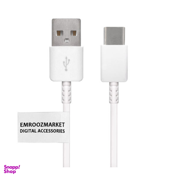 کابل تبدیل USB به USB-C امروزمارکت مدل EM 250 طول 1 متر