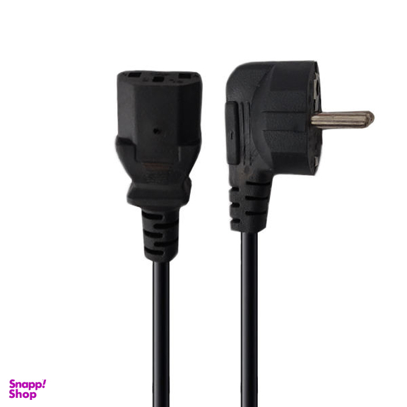 کابل برق سه پین منبع تغذیه کامپیوتر مدل 085 طول 1.5 متر