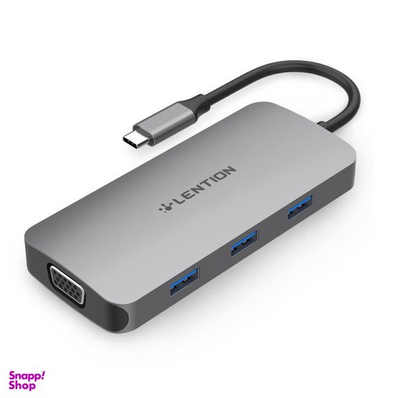 هاب 8 پورت USB-C لنشن مدل CE55