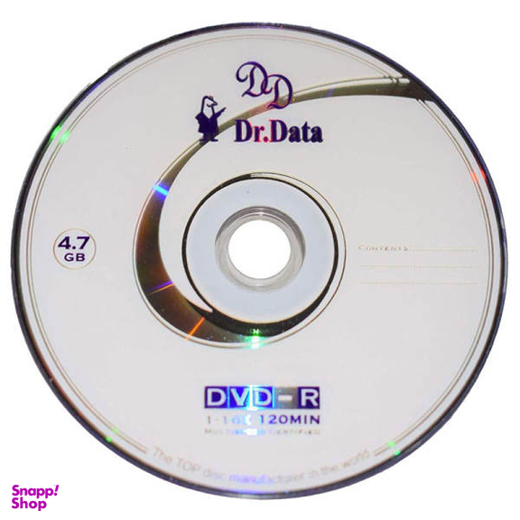 دی وی دی خام دکتر دیتا مدل DD50 بسته 50 عددی