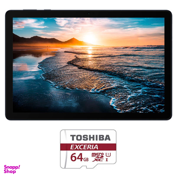 تبلت هوآوی مدل Matepad T10S ظرفیت 32 و رم 2 با Microsdxc توشیبا مدل Exceria M302-Ea ظرفیت 64 با آداپتور Sd