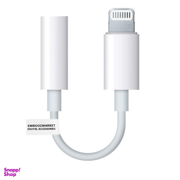 مبدل لایتنینگ به جک 3.5 میلی متری امروزمارکت مدل EM11D01