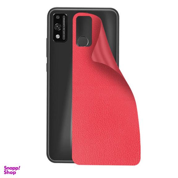 برچسب پوششی راک اسپیس مدل Leather-RD مناسب برای گوشی موبایل آنر 9X Lite