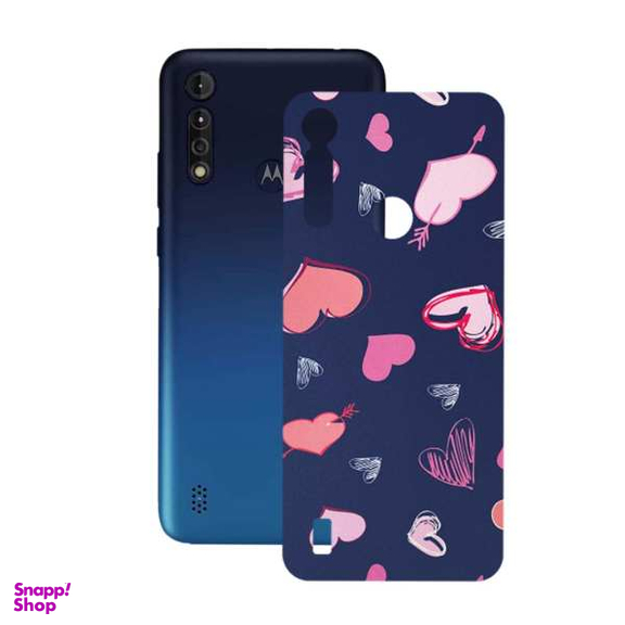 برچسب پوششی راک اسپیس طرح Heart مناسب برای گوشی موبایل موتورولا G Power Lite