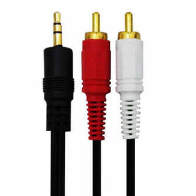 کابل تبدیل جک 3.5 میلی متری به RCA ایفورت مدل D-S2 طول 1.5 متر