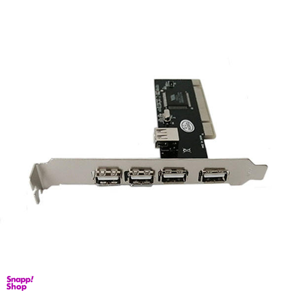 کارت USBچهار پورت PCI دی نت مدل 008