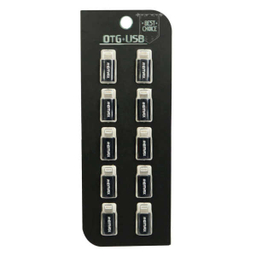 مبدل microUSB به لایتنینگ ریمکس مدل 1013277 بسته 10 عددی