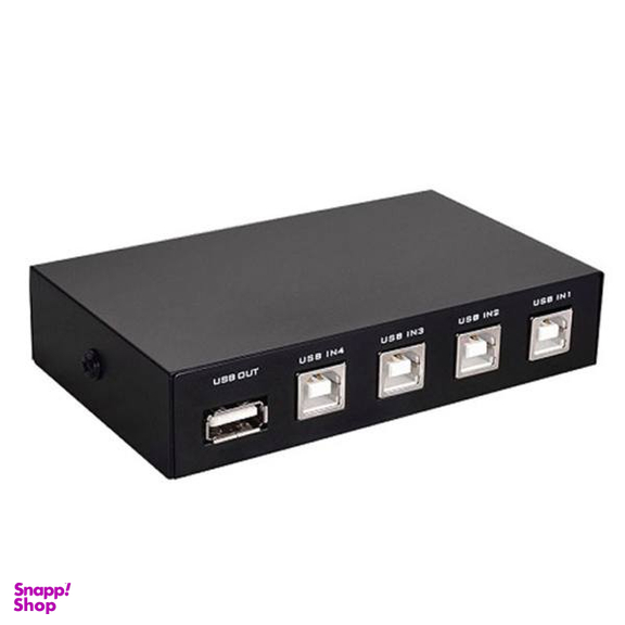 هاب سوییچ 4 پورت پرینتر وی-نت مدل USB