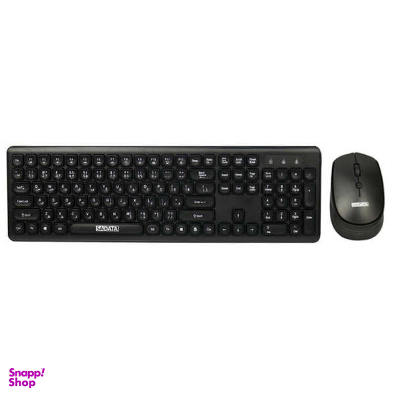 کیبورد و ماوس سادیتا مدل SKM-3401WL