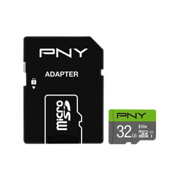 کارت حافظه microSDHC پی ان وای مدل Elite کلاس 10 استاندارد UHS-I U1 سرعت 100MBs ظرفیت 32 گیگابایت