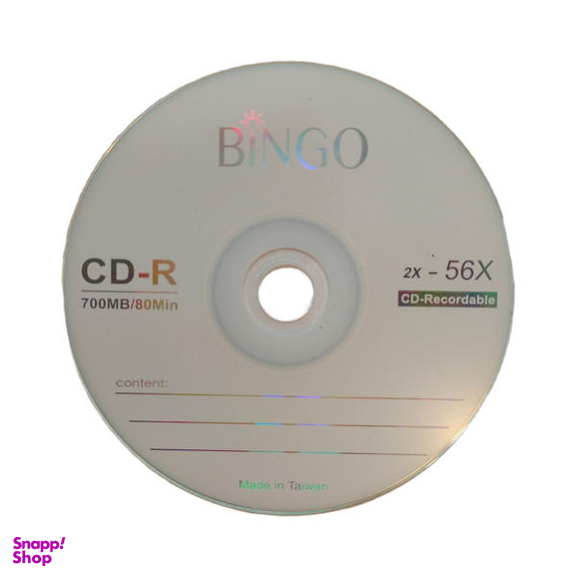 سی دی خام بینگو مدل Recordable