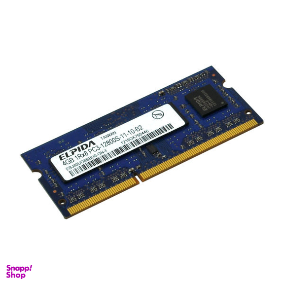 رم لپ تاپ الپیدا مدل 1600 DDR3L PC3L 12800S MHz ظرفیت 4 گیگابایت