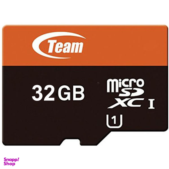 کارت حافظه MicroSDHC تیم گروپ کلاس 10 استاندارد UHS-I U1 سرعت 80MBps ظرفیت 32 گیگابایت