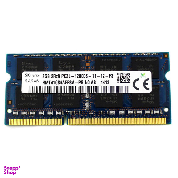 رم لپ تاپ اس کی هاینیکس مدل 1600 DDR3L PC3L 12800S MHz ظرفیت 8 گیگابایت
