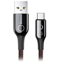 کابل تبدیل USB به USB-C بیسوس مدل CATCD C-shaped طول 1 متر