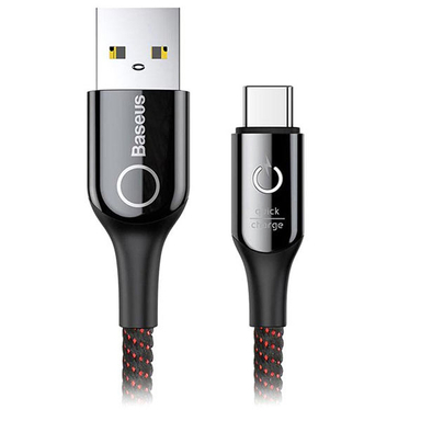 کابل تبدیل USB به USB-C بیسوس مدل CATCD C-shaped طول 1 متر