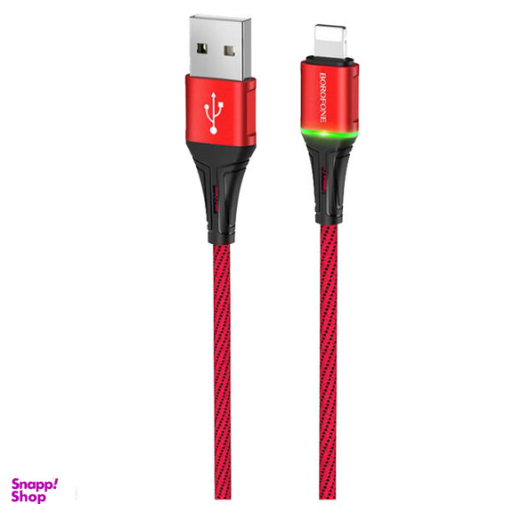 کابل تبدیل USB به لایتنینگ بروفون مدل bu25 طول 1.2 متر