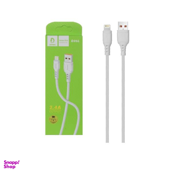 کابل تبدیل USB به لایتنینگ دنمن مدل D06L طول 1 متر