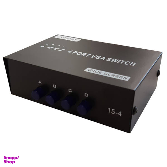 سوییچ چهار پورت VGA مدل VGA-15-4