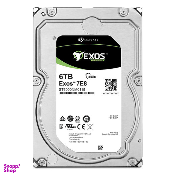 هارددیسک اینترنال سیگیت مدل Exos ST6000NM0115 ظرفیت 6 ترابایت