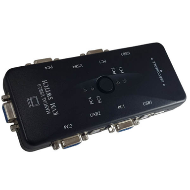 سوییچ چهار پورت KVM مدل FJ-2UK