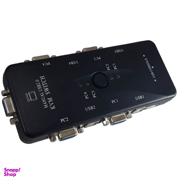 سوییچ چهار پورت KVM مدل FJ-2UK