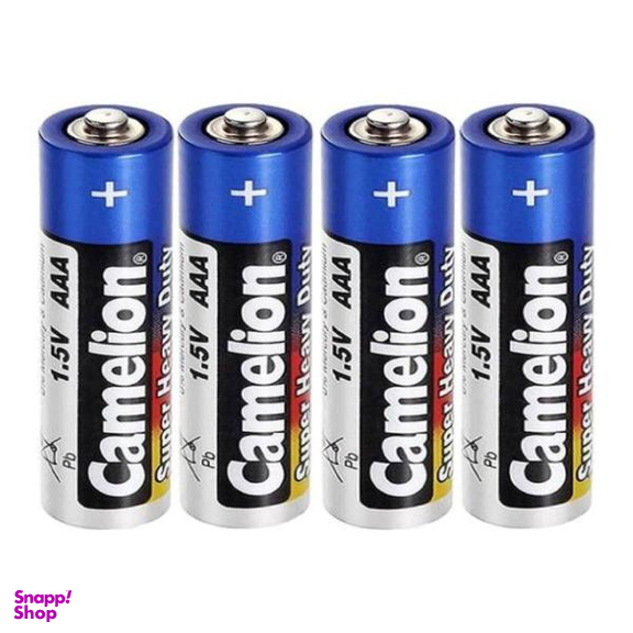 باتری نیم قلمی کملیون مدل Super Heavy Duty بسته 4 عددی