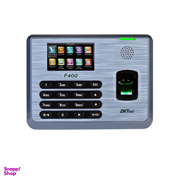 دستگاه حضور غیاب زد کی تی اکو مدل F400 به همراه 5 عدد کارت تردد
