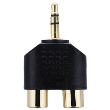 تبدیل یک به دو RCA به جک 3.5 میلی متری دایو مدل HQP کد MA81