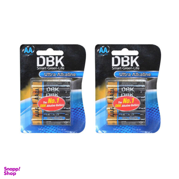 باتری قلمی دی بی کی مدل Ultra Alkaline بسته 8 عددی