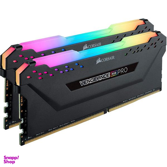 رم دسکتاپ DDR4 دو کاناله 3200 مگاهرتز CL16 کورسیر مدل VENGEANCE RGB PRO ظرفیت 16 گیگابایت