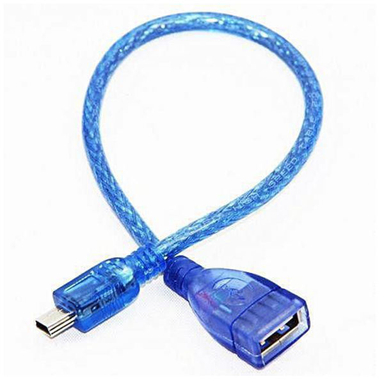 کابل تبدیل MiniUSB OTG های سان مدل HS طول 0.3 متر